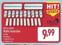 ALDI Wałki malarskie Deco Craft zestaw 10 szt oferta
