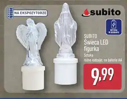 ALDI Świeca LED figurka Subito oferta