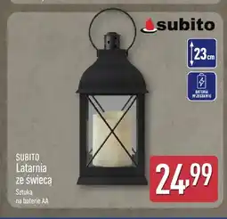 ALDI Latarnia ze świecą Subito oferta