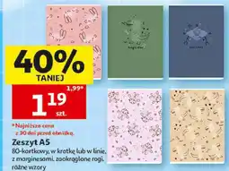Auchan Zeszyt A5 oferta