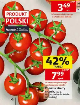 Auchan Pomidor cherry crunch Auchan Collection oferta