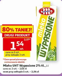 Auchan Mleko UHT Wypasione 2% tł oferta
