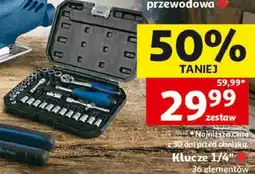 Auchan Klucze 1/4 36 elementów oferta