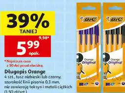 Auchan Długopis Orange BIC oferta