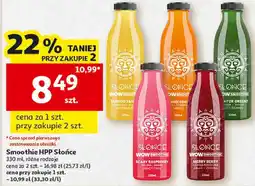 Auchan Smoothie HPP Słońce oferta