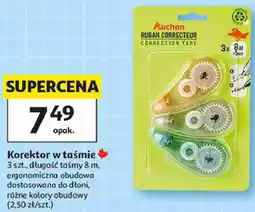Auchan Auchan Korektor w taśmie oferta