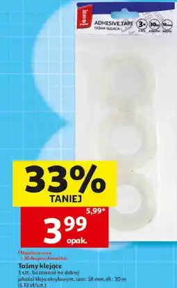 Auchan Taśmy klejące me me oferta