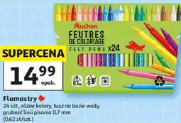 Auchan Auchan Flamastry (Feutres de coloriage) oferta