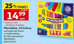 Auchan Astra Plastelina, 24 kolory oferta