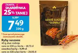Auchan Dobra Ryba Ryby suszone oferta