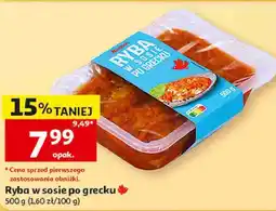 Auchan Auchan Ryba w sosie po grecku oferta