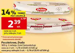 Auchan Pasztetowa firmowa / pasztetowa drobiowa Duda oferta