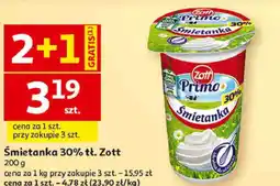 Auchan Śmietanka 30% tł. Zott Primo oferta