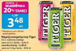Auchan Napój energetyczny Tiger oferta