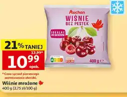 Auchan Wiśnie mrożone bez pestek Auchan oferta