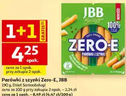 Auchan Parówki z szynki Zero-E JBB oferta