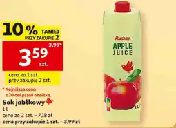 Auchan Sok jabłkowy Auchan oferta