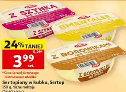 Auchan Ser topiony w kubku Sertop oferta