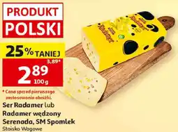 Auchan Ser Radamer lub Radamer wędzony Serenada, SM Spomlek oferta