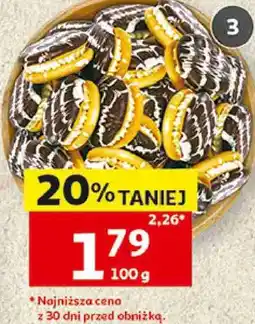 Auchan Ciastka kremówka dekorowana Dr Gerard oferta