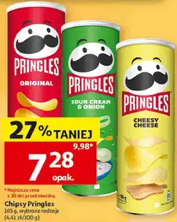 Auchan Chipsy Pringles oferta