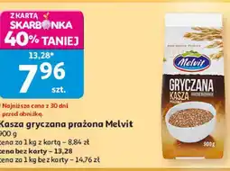 Auchan Kasza gryczana prażona Melvit oferta