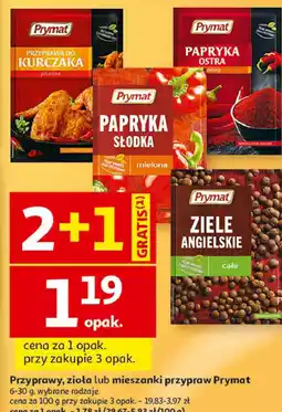 Auchan Przyprawy, zioła lub mieszanki przypraw Prymat oferta
