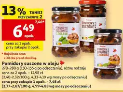 Auchan Pomidory suszone w oleju Auchan oferta