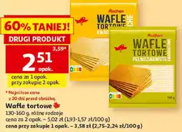 Auchan Wafle tortowe Auchan oferta