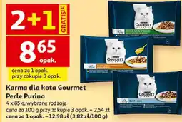 Auchan Karma dla kota Gourmet Perle Purina oferta