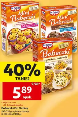 Auchan Babeczki Dr. Oetker oferta