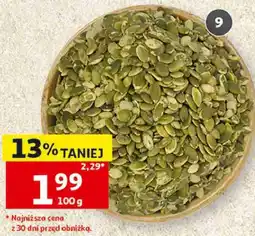 Auchan Pestki dyni łuskane oferta