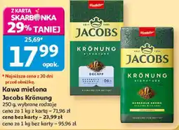 Auchan Kawa mielona Jacobs Krönung oferta