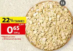 Auchan Płatki owsiane, żytnie, pszenne i jęczmienne oferta