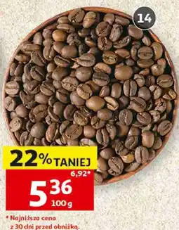 Auchan Kawa ziarnista smakowa oferta