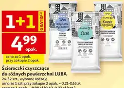Auchan Luba Ściereczki czyszczące do różnych powierzchni oferta