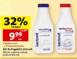 Auchan Żel do kąpieli Lactovit oferta