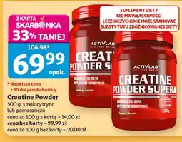 Auchan Creatine Powder Activlab oferta