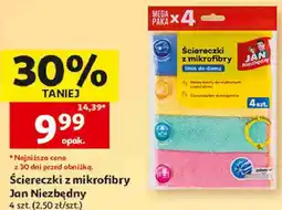 Auchan Jan Niezbędny Ściereczki z mikrofibry oferta