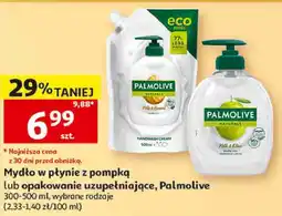 Auchan Mydło w płynie z pompką lub opakowanie uzupełniające Palmolive oferta