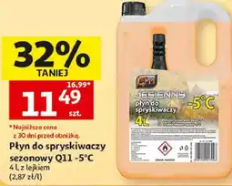 Auchan Q11 Płyn do spryskiwaczy sezonowy -5°C oferta