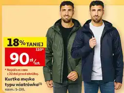 Auchan Inextenso Kurtka męska typu wiatrówka oferta