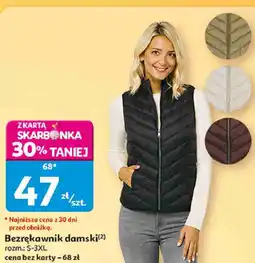 Auchan Bezrękawnik damski oferta
