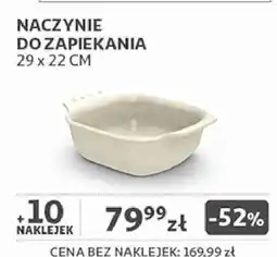 Auchan Naczynie do zapiekania 29 x 22 cm SMEG oferta