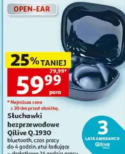 Auchan Słuchawki bezprzewodowe Qilive Q.1930 oferta