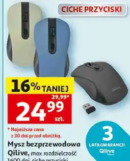 Auchan Mysz bezprzewodowa Qilive oferta