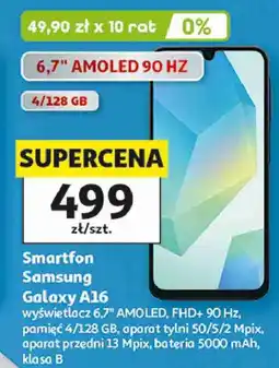 Auchan Smartfon Samsung Galaxy A16 oferta