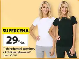 Auchan T-shirt damski premium, z krótkim rękawem oferta