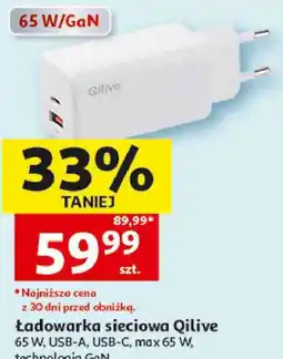 Auchan Ładowarka sieciowa Qilive oferta