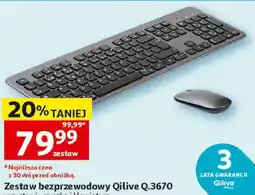 Auchan Zestaw bezprzewodowy Qilive Q.3670 oferta
